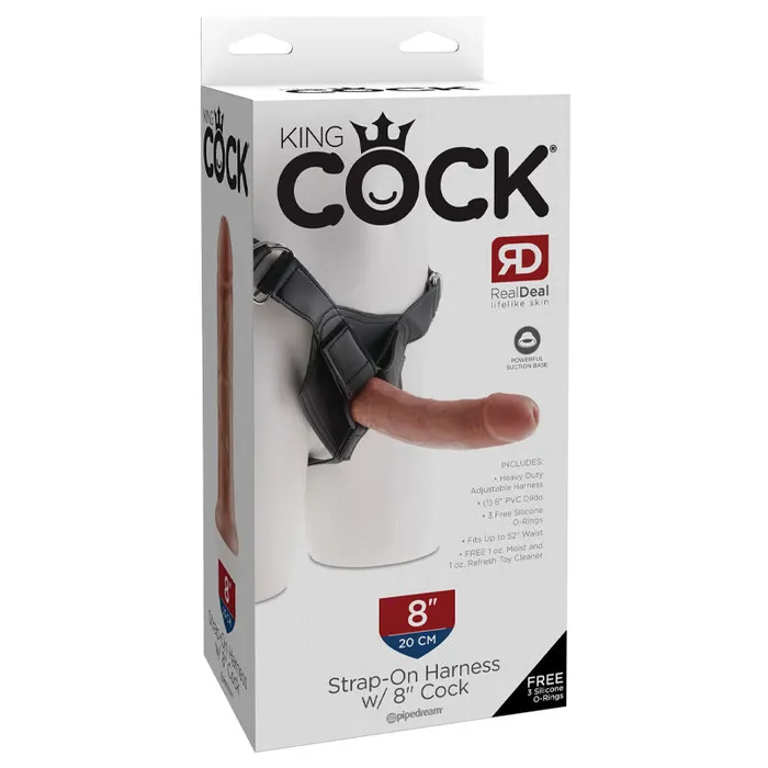 Pipedream Female Sex Toys | King Cock Strap On Harness With Cock