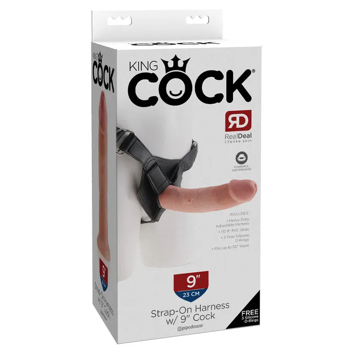 Pipedream Female Sex Toys | King Cock Strap On Harness With Cock