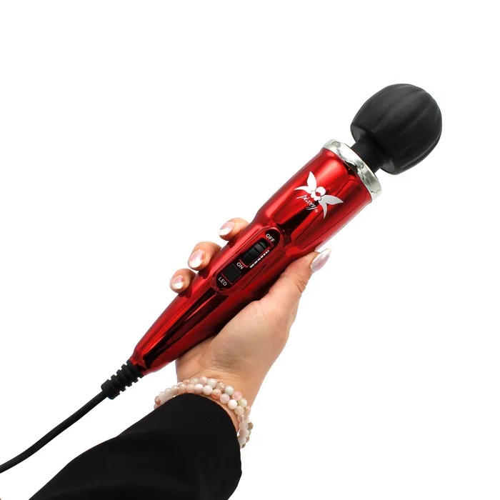 Pixey Female Sex Toys | Pixey Silence - Wand Vibrator - Massager - Cherry Edition - Zeer Stil - Uitzonderlijk Krachtig