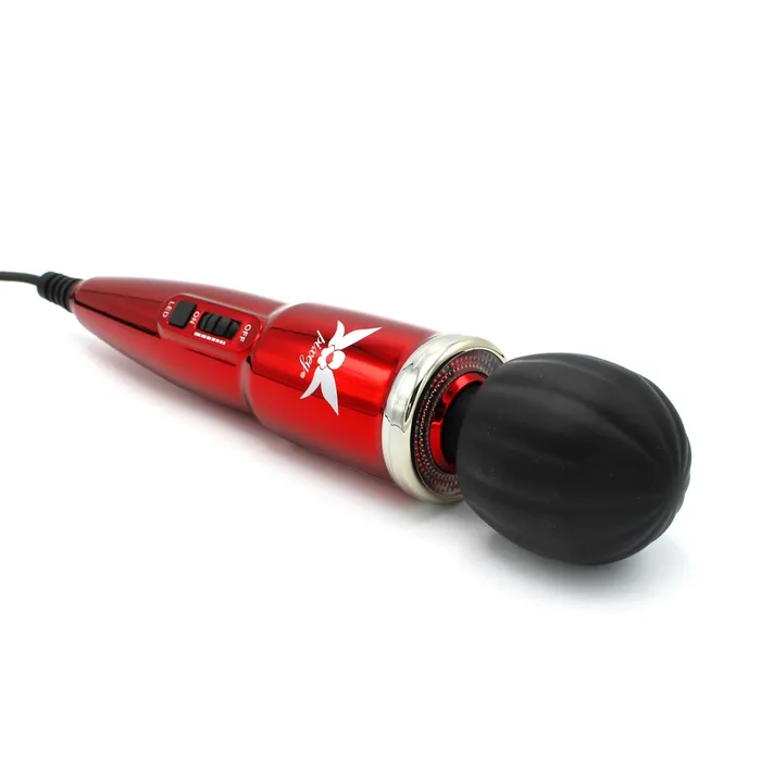 Pixey Female Sex Toys | Pixey Silence - Wand Vibrator - Massager - Cherry Edition - Zeer Stil - Uitzonderlijk Krachtig