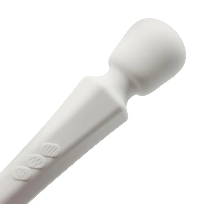 Pixey Pixey - Aqua Mini Wand Vibrator - The White Edition - Sterke en Stille Motor - Wit | Female Sex Toys