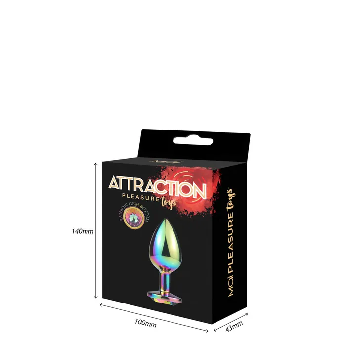 Plug Anale Attraction Mai Pleasure Toys Multicolore | Attraction Anal