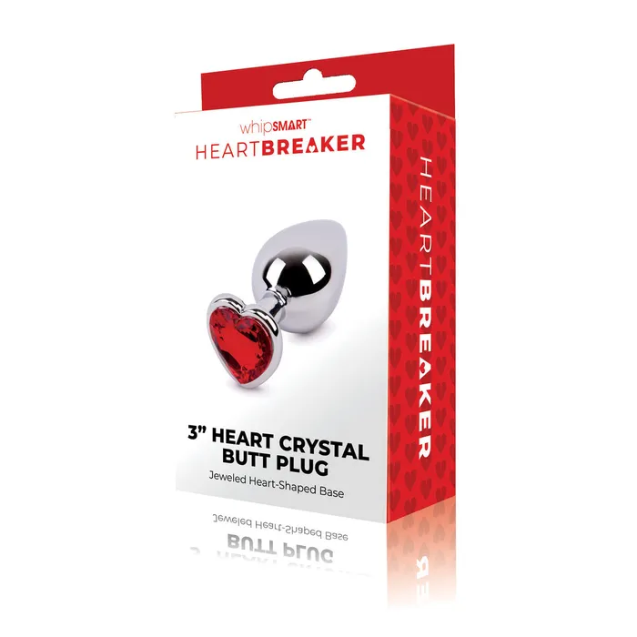 Plug Anale Whipsmart Heartbreaker Argentato | Whipsmart Anal