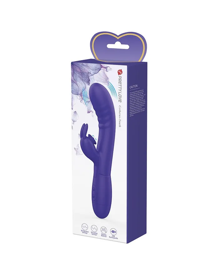 Pretty Love - Cerberus Youth - Rabbit Vibrator - Paars | Pretty Love Vibrators