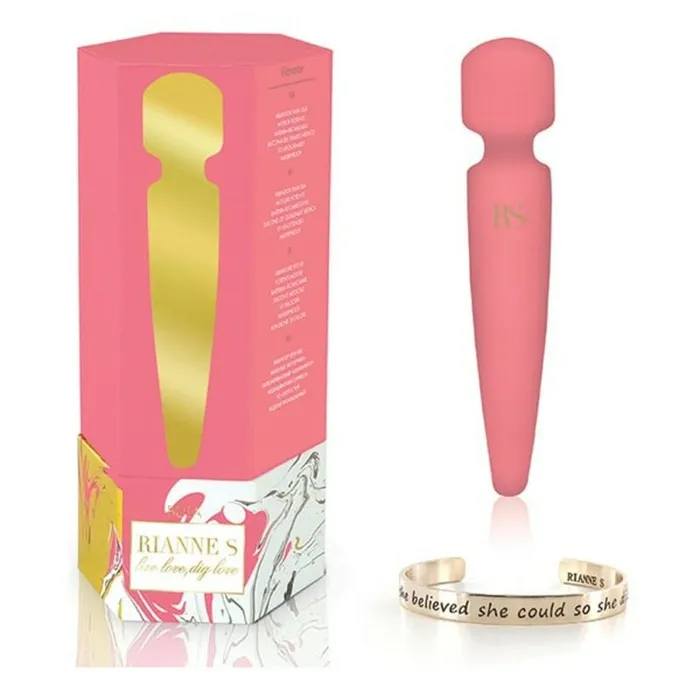 Rianne S Female Sex Toys Mini Bacchetta Magica Essentials Bella Rosa Corallo Rianne S