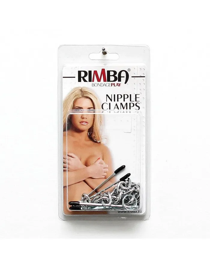 Rimba Bondage Play Couples | Rimba Bondage Play - Verstelbare Pincet Tepelklemmen Met Ketting