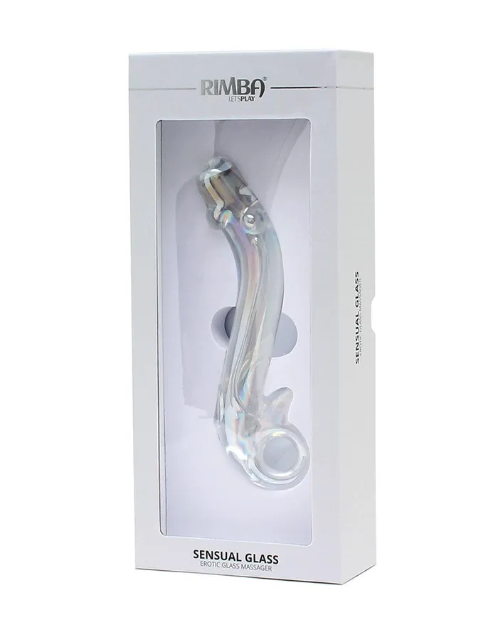 Rimba Dildos | Rimba - Sensual Glass - Glazen Dildo - Yada - Transparant