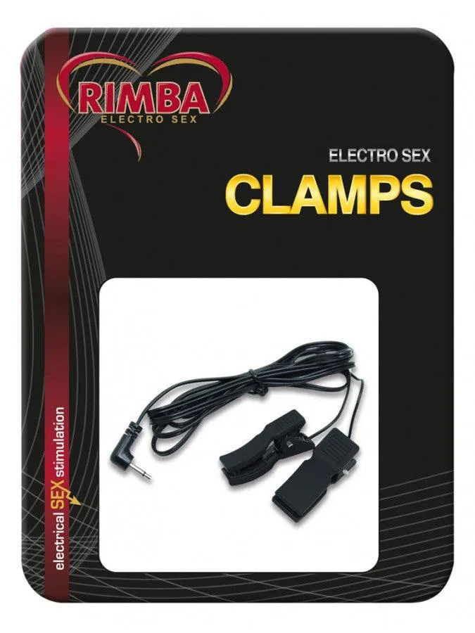 Rimba Electro Sex - clamps Uni-polar (2 pcs) | Rimba Electro Play Couples