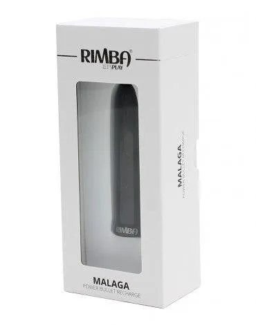 Rimba Female Sex Toys | Rimba - Malaga - Bullet Vibrator - Krachtige Mini Vibrator - Zwart