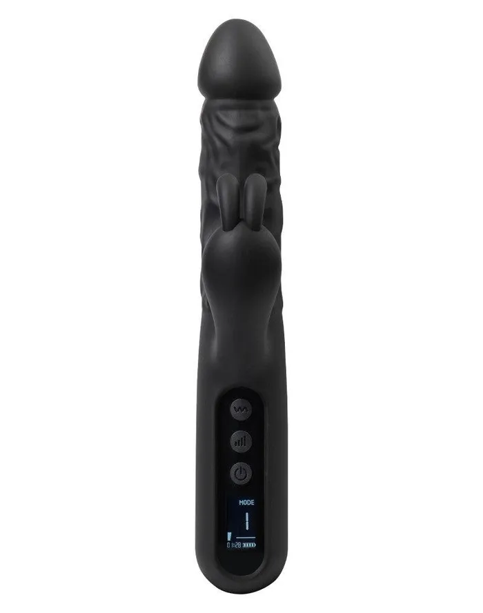 Rimba Rimba - Sensual Nights SN06 - Realistische Rabbit Vibrator - Zwart | Female Sex Toys