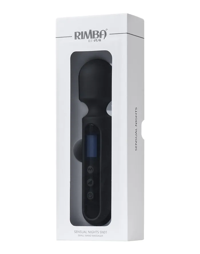 Rimba - Sensual Nights SN01 - Kleine Wand Vibrator - Massager - Zwart | Rimba Vibrators