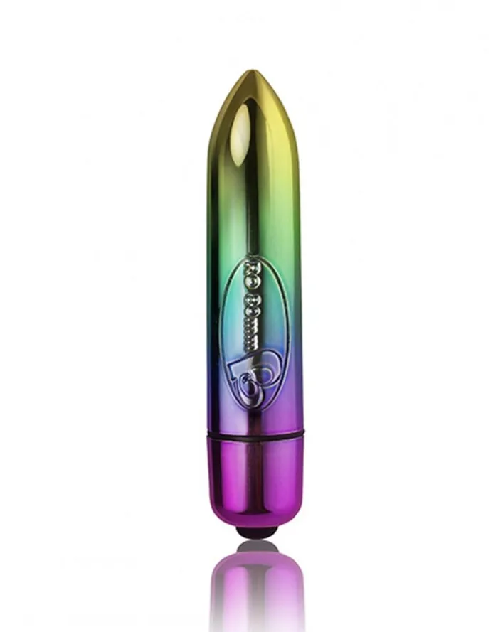 Rocks Off Female Sex Toys Rocksoff RO80MM Bullet Vibrator Rainbow