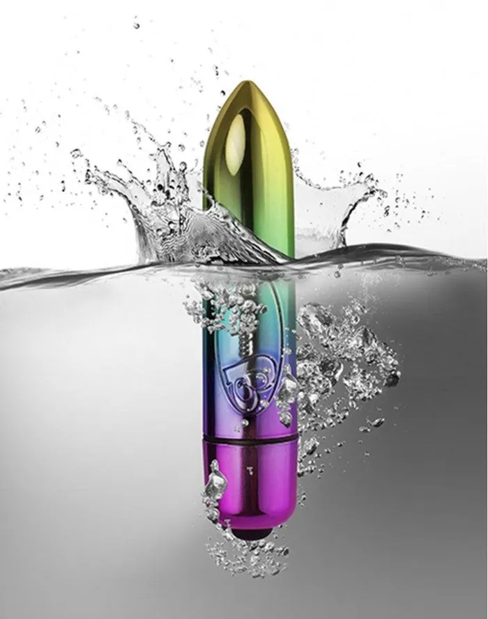 Rocks Off Female Sex Toys | Rocks-off - RO-80MM - Bullet Vibrator - Rainbow