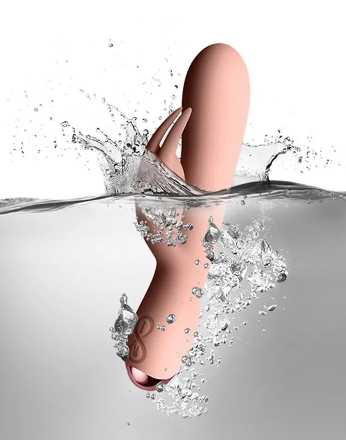 Rocks-off - Flutter - Rabbit Vibrator - Lichte Huidskleur | Rocks Off Female Sex Toys