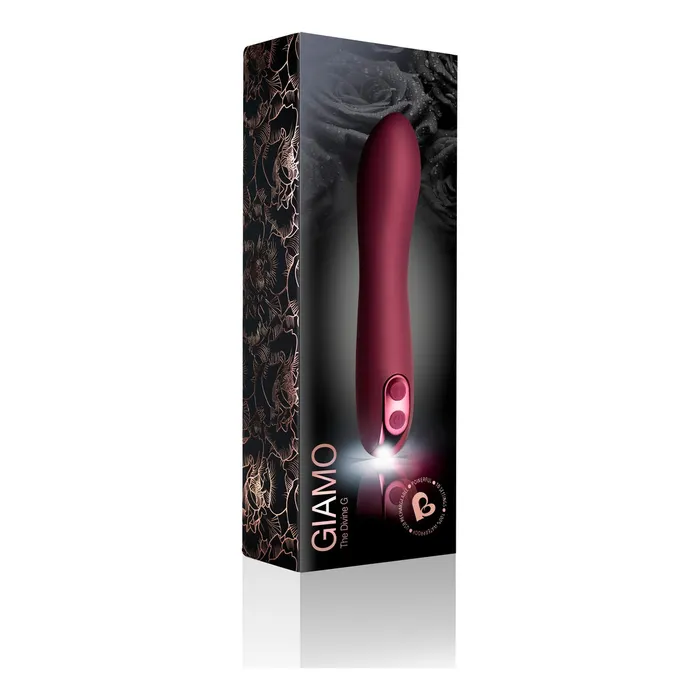 RocksOff Vibrators Vibratore Burgundy RocksOff