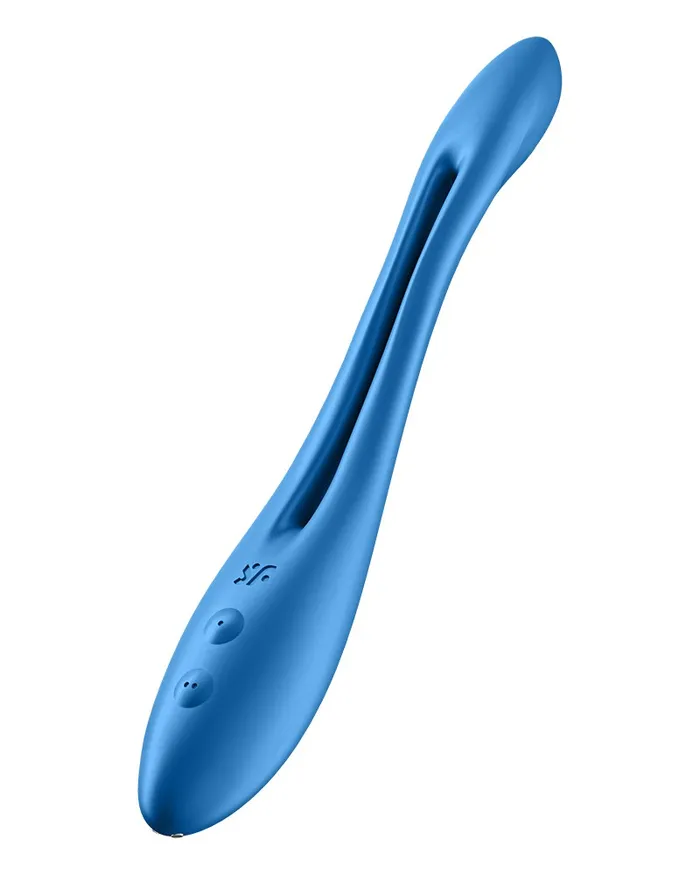 Satisfyer Elastic Game Multifunctionele Buigbare Vibrator Blauw Satisfyer Vibrators