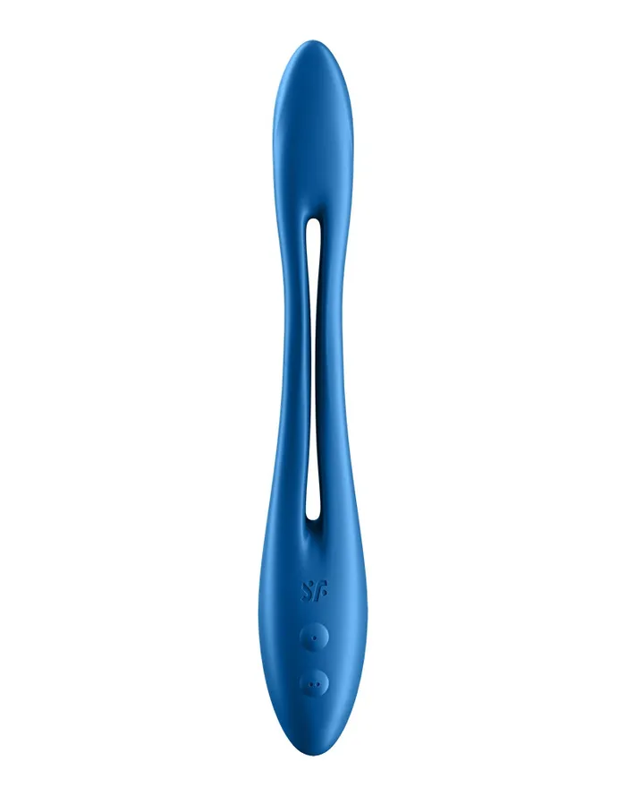 Satisfyer - Elastic Game - Multifunctionele Buigbare Vibrator - Blauw | Satisfyer Vibrators