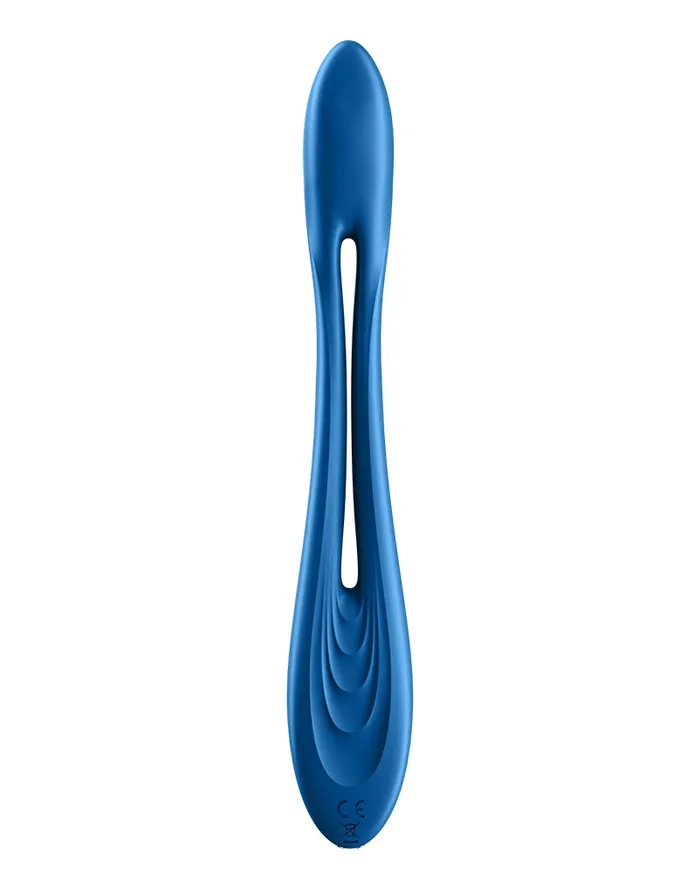 Satisfyer - Elastic Game - Multifunctionele Buigbare Vibrator - Blauw | Satisfyer Vibrators