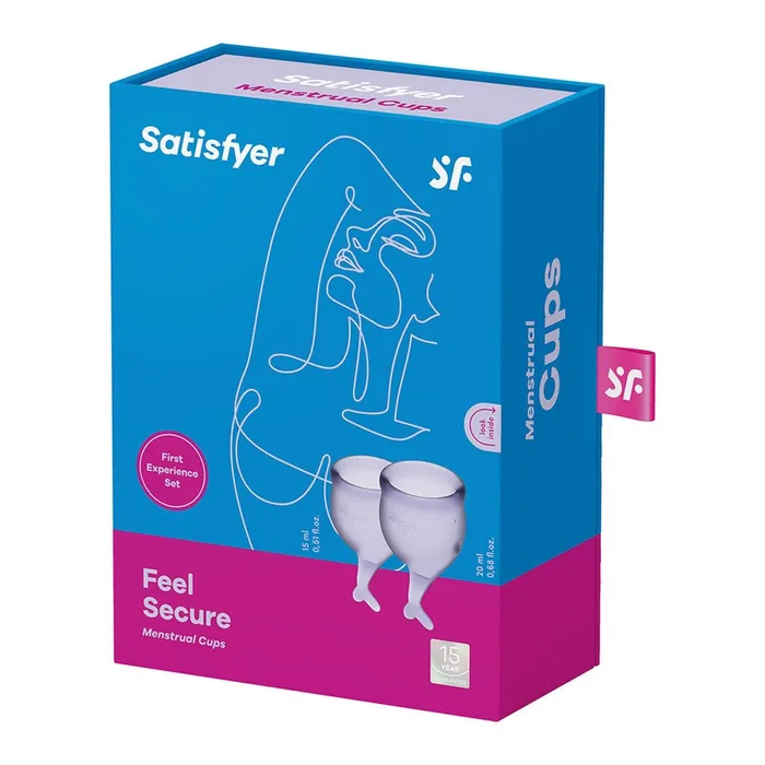 Satisfyer Feel Secure - Menstrual Cup | Male Sex Toys