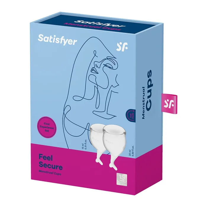 Satisfyer Feel Secure - Menstrual Cup | Male Sex Toys