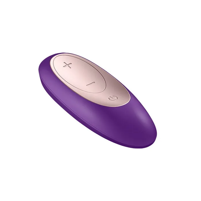 Satisfyer Vibrators | Double Plus Remote Partner Vibrator - Purple