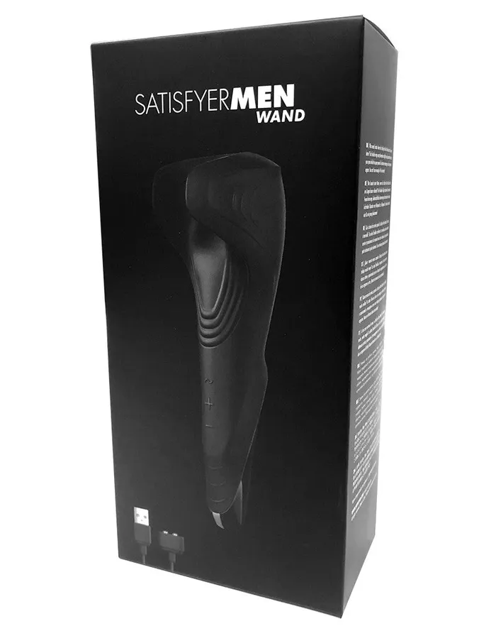 Satisfyer Vibrators | Satisfyer - Man Wand - Masturbator - Zwart