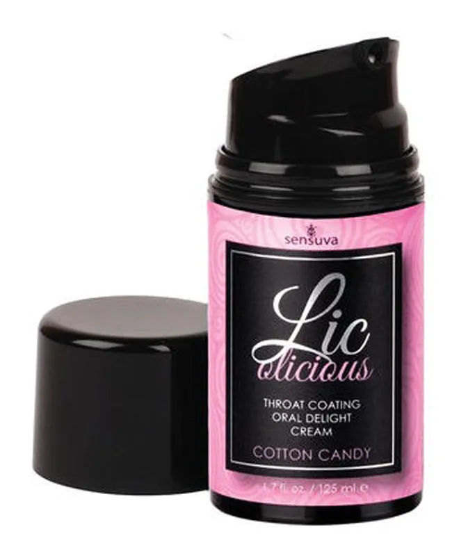 Sensuva Vibrators | Lic-o-licious Oral Delight Cream