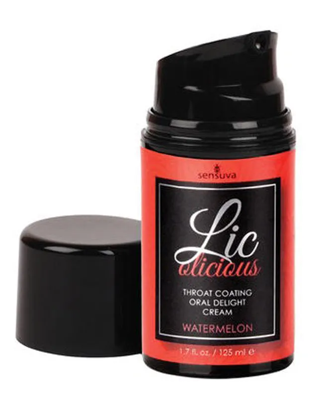 Sensuva Vibrators | Lic-o-licious Oral Delight Cream