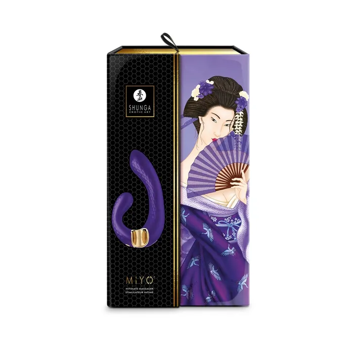 Shunga Vibrators | Vibratore Doppia Stimolazione Shunga Miyo Viola