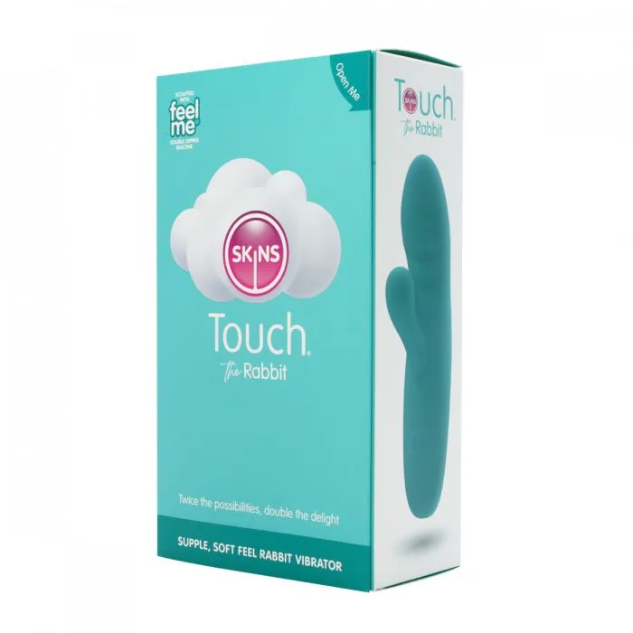 Skins Vibrators | Skins - Touch The Rabbit - Rabbit Vibrator - Turquoise