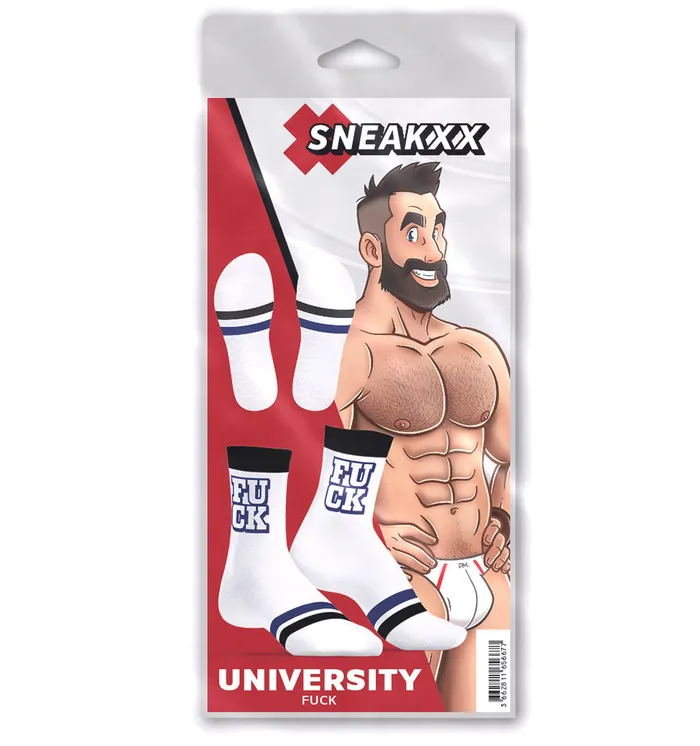 SneakXX - Sneaker Sokken FUCK | SneakXX Vibrators