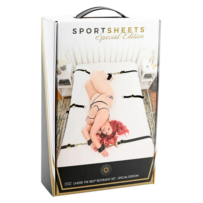 Sportsheet Under the Bed Restraint Set Special Edition Sportsheets Female Sex Toys