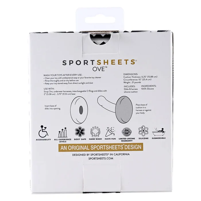 Sportsheets Female Sex Toys | Sportsheet Ove Dildo & Harness Silicone Cushion