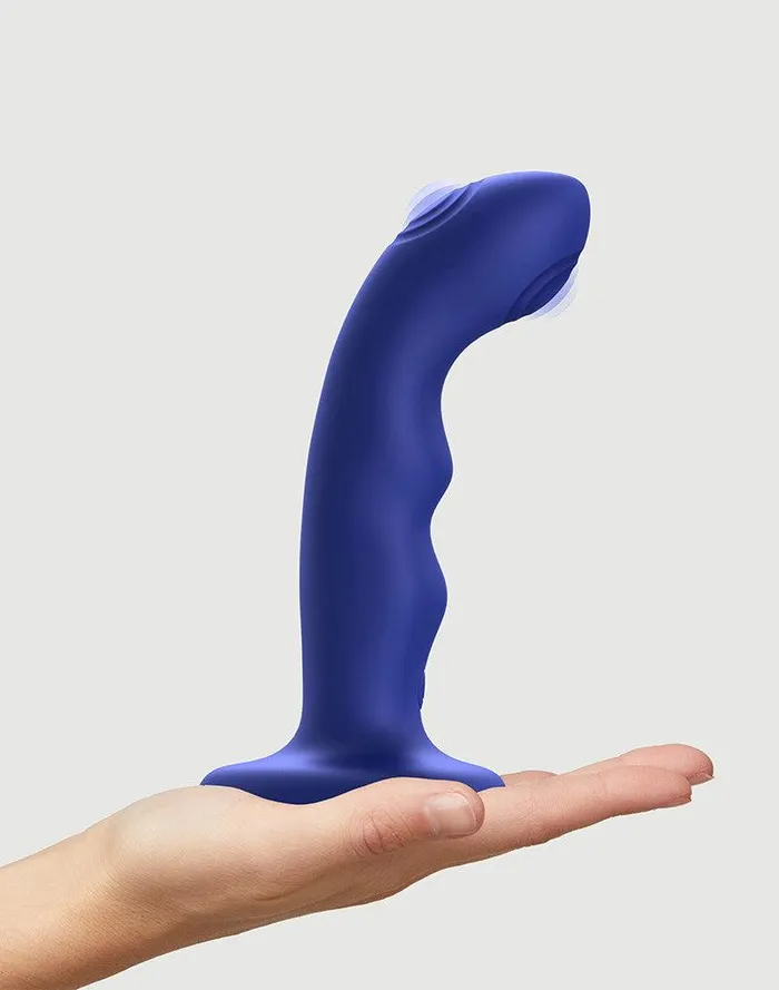 Strap-On-Me Female Sex Toys | Strap-On-Me - Wave - Tapping Dildo - Met Tapping Functie - Blauw