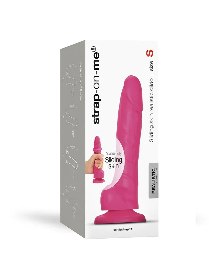 Strap-On-Me - Sliding Skin Realistische Dildo - Roze | Strap-On-Me Female Sex Toys