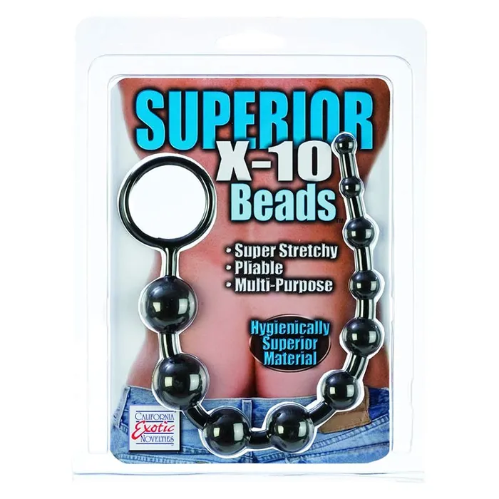 Superior X 10 Beads California Exotic Male Sex Toys