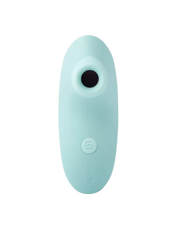 Svakom Pulse Lite Neo Luchtdruk Vibrator met Appbediening Licht Blauw SVAKOM Vibrators