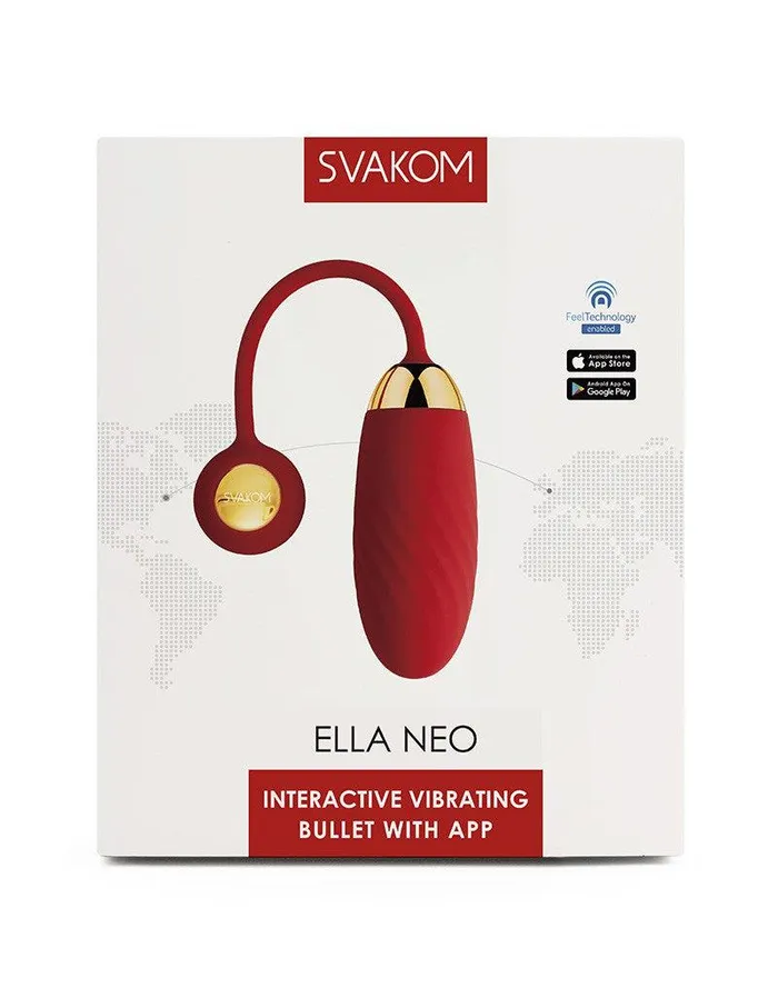 SVAKOM Svakom - Connexion Series Ella Neo App Controlled ergonomische Bullet Vibrator | Female Sex Toys