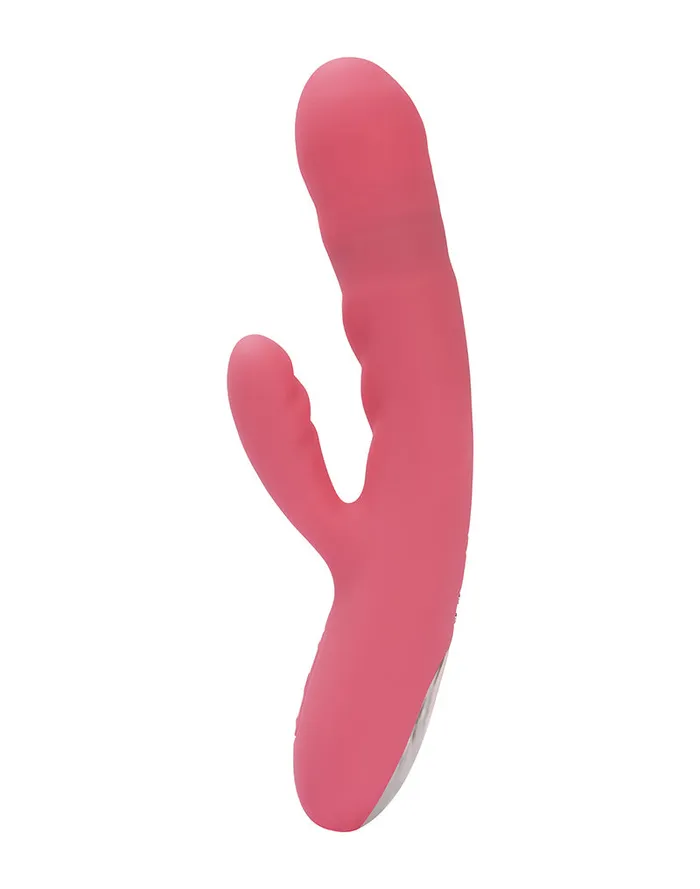 SVAKOM Vibrators | Svakom - Avery - Stotende Rabbit Vibrator - Strawberry Pink