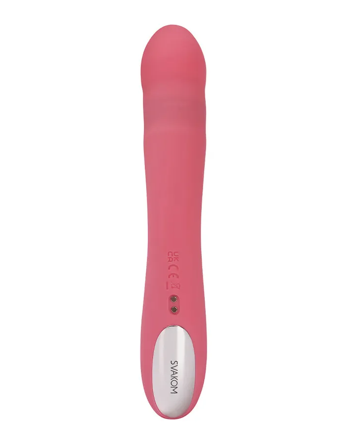 SVAKOM Vibrators | Svakom - Avery - Stotende Rabbit Vibrator - Strawberry Pink