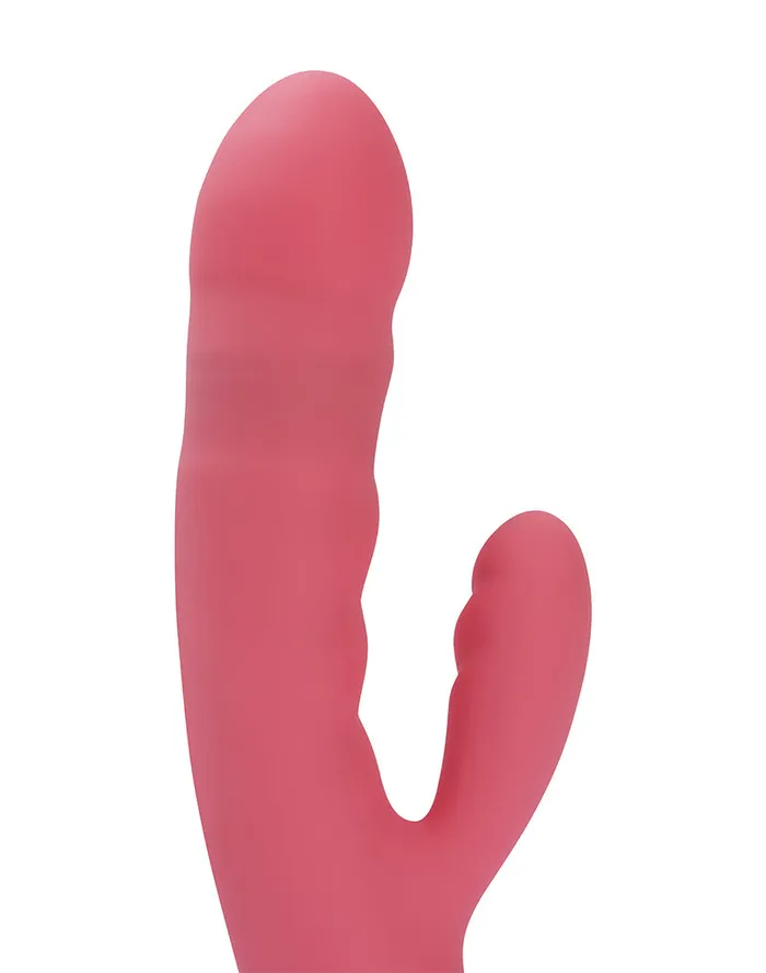 SVAKOM Vibrators | Svakom - Avery - Stotende Rabbit Vibrator - Strawberry Pink