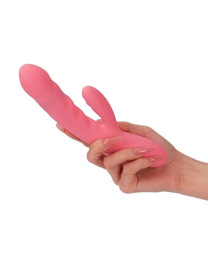 SVAKOM Vibrators | Svakom - Avery - Stotende Rabbit Vibrator - Strawberry Pink