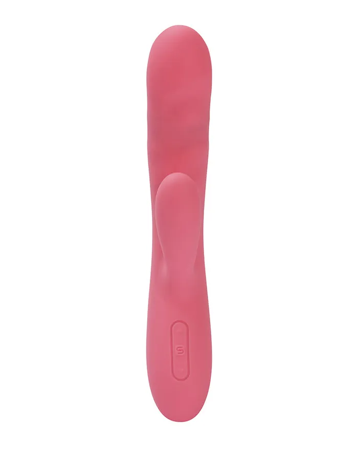 SVAKOM Vibrators | Svakom - Avery - Stotende Rabbit Vibrator - Strawberry Pink