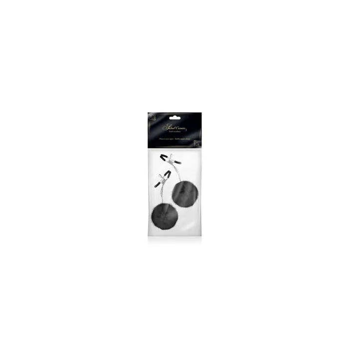 Sweet Caress Vibrators | Catena di Morsetti per Capezzoli Sweet Caress Nero