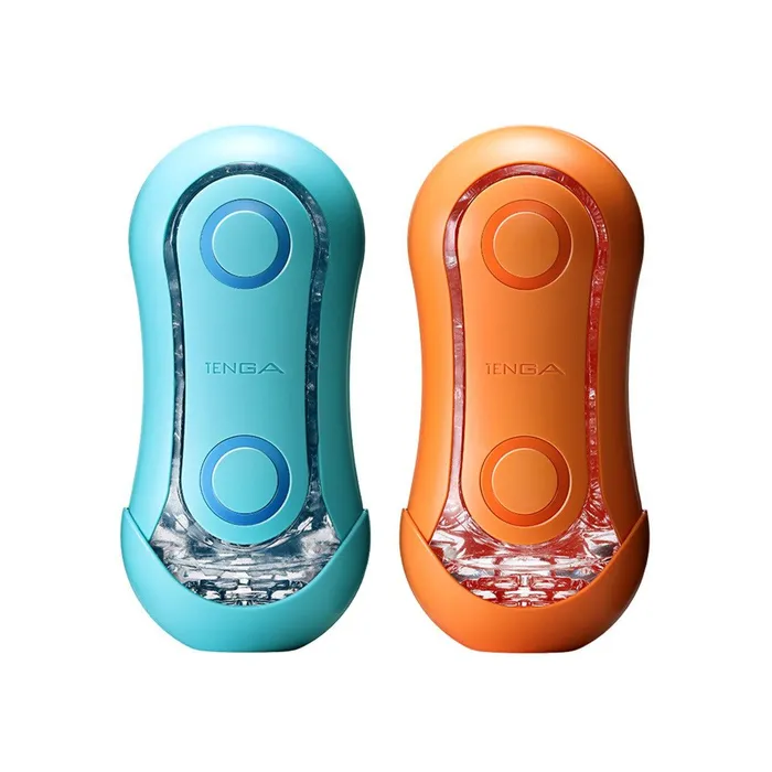 Tenga Male Sex Toys | Tenga - Flip Orb Masturbator - Sunset Orange