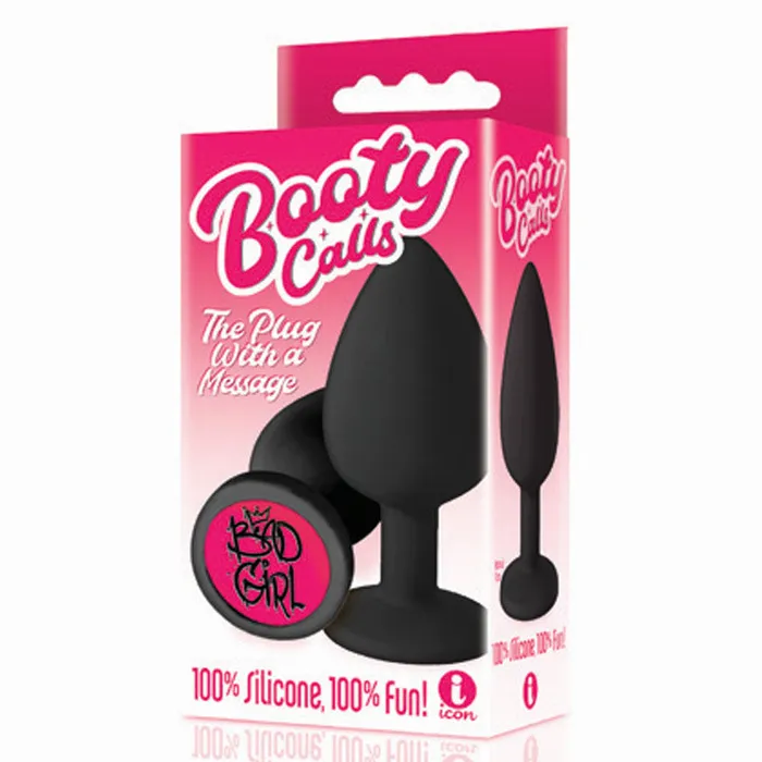 The 9s Booty Calls Silicone Butt Plug Bad Girl Icon Brand Anal