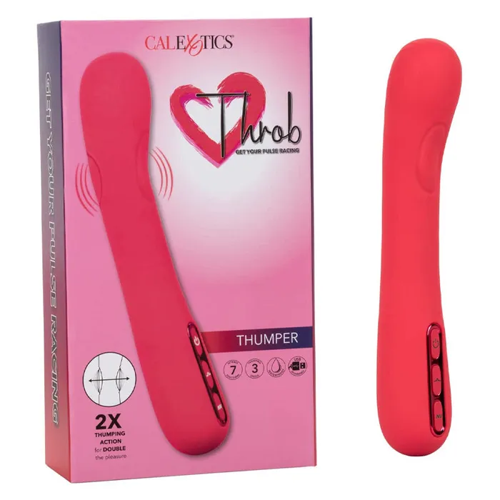 Throb Thumper Vibrator California Exotic Female Sex Toys