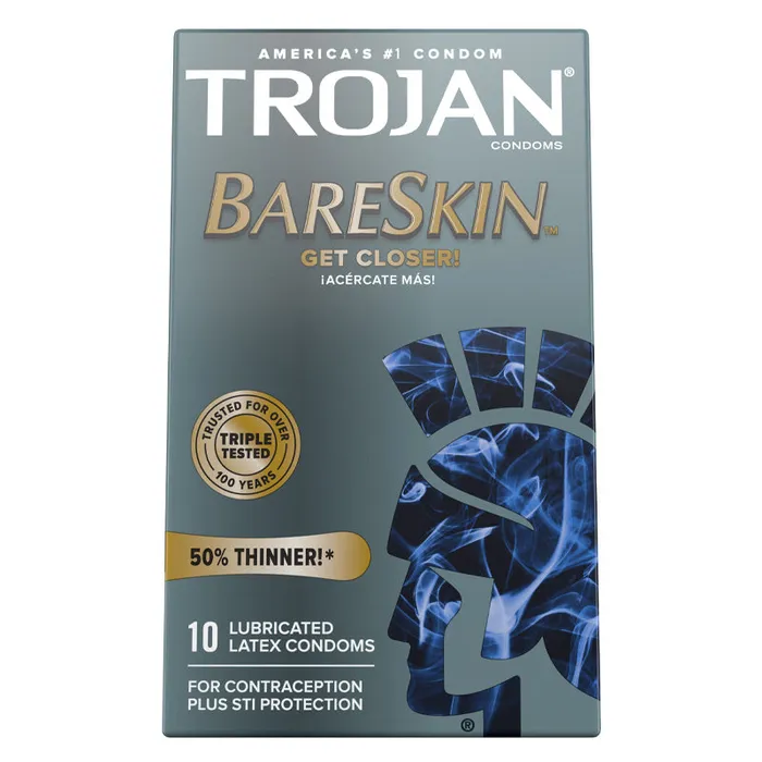 Trojan Condoms Vibrators Trojan Bareskin Condoms