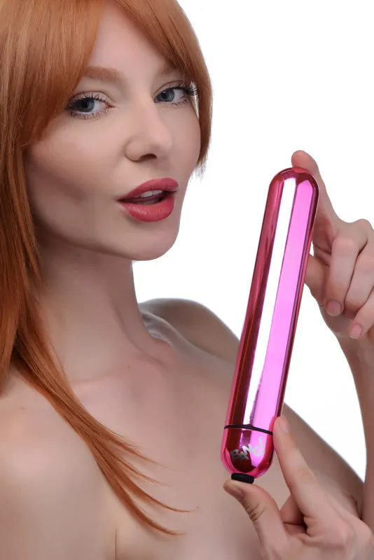 Vibrating Metallic XL Bullet | XR Brand Female Sex Toys