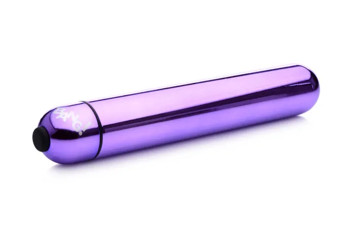 Vibrating Metallic XL Bullet | XR Brand Female Sex Toys